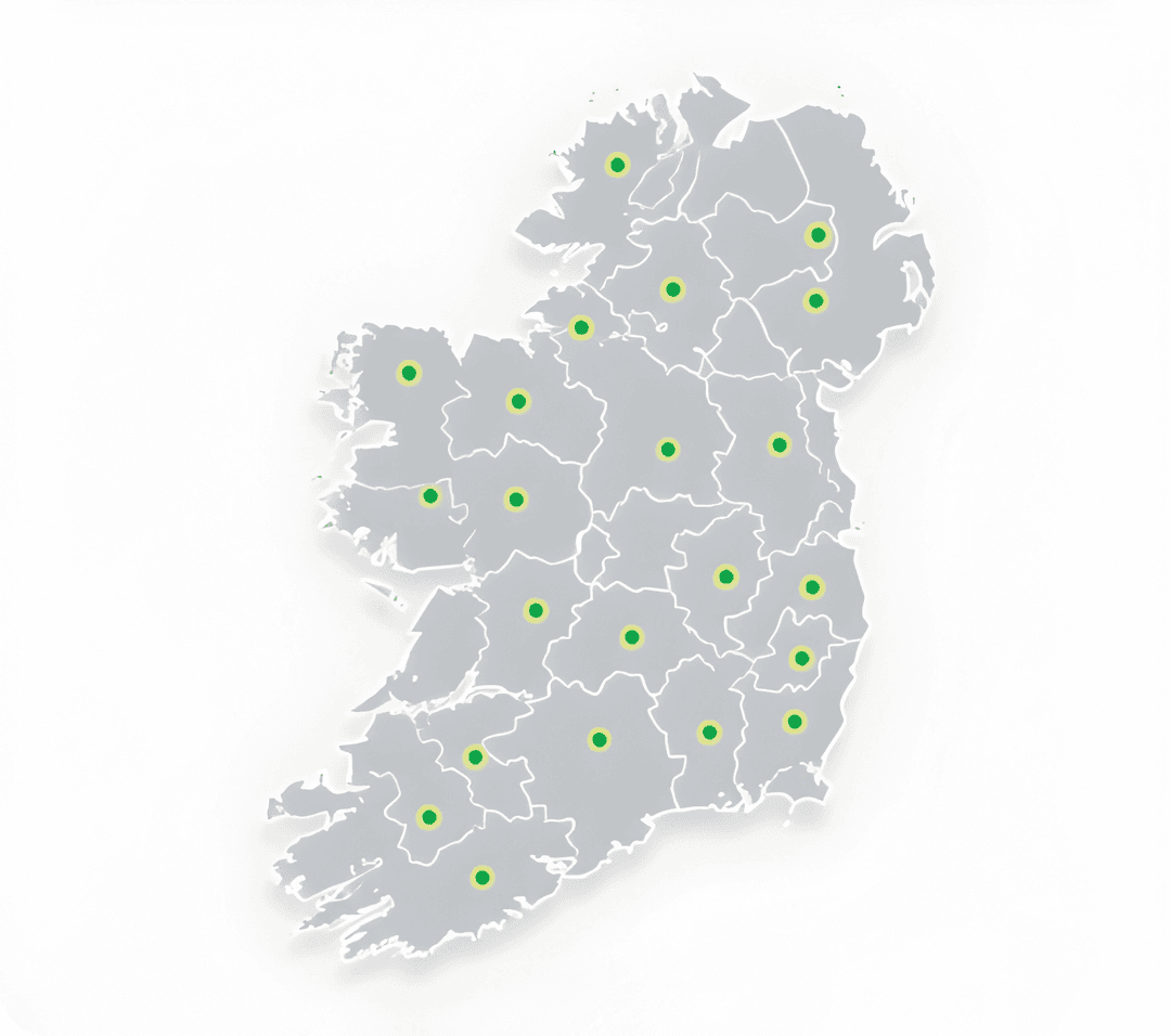 Ireland and Northern Ireland Map